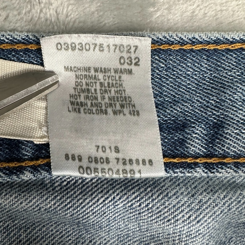 Levi's 550 Relaxed Fit Jeans Men's Size 40x29 Distressed Denim Medium Wash - Picture 15 of 16